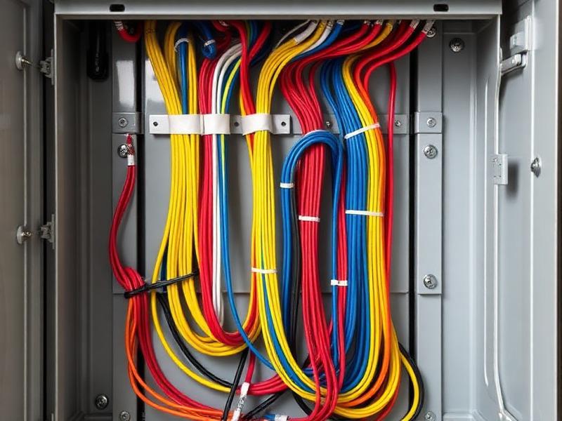 Câblage électrique propre et organisé